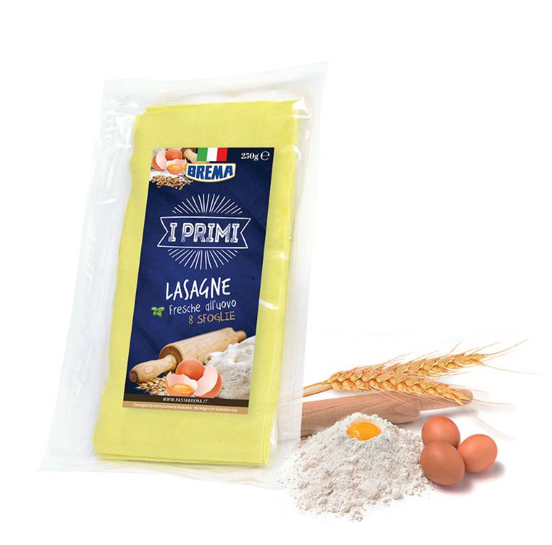 Feuille lasagne fraiche 250g Brema