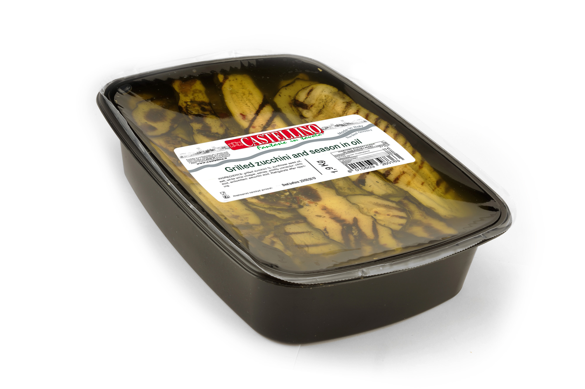 Carciofi gambo griglia 1900g Castellino